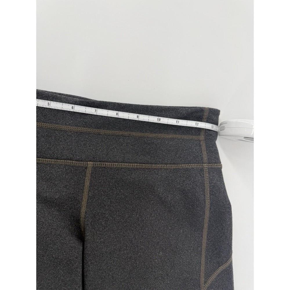 Athleta Kick Booty Crop Capri Leggings Women's Small Heather Gray - Picture 8 of 11